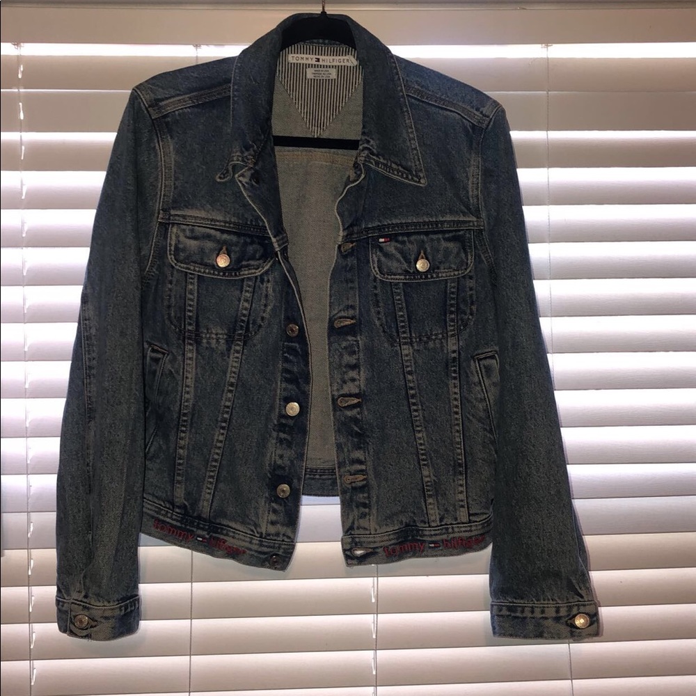 Vintage Tommy Hilfiger Jean Jacket ♥️